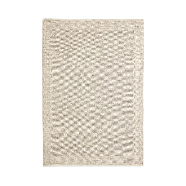 Krémový vlnený koberec 160x230 cm Minji – Kave Home