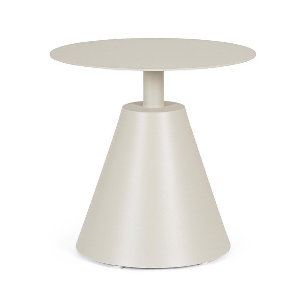 Hliníkový okrúhly záhradný stolík ø 50 cm Aloha – Bizzotto