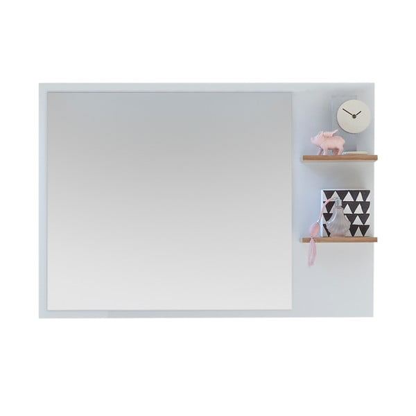 Nástenné zrkadlo s poličkami 100x75 cm Set 923 - Pelipal