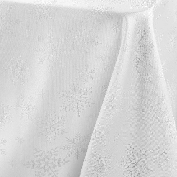Obrus ​​s vianočným motívom zo žakára 140x300 cm Flocons – douceur d'intérieur-image-3