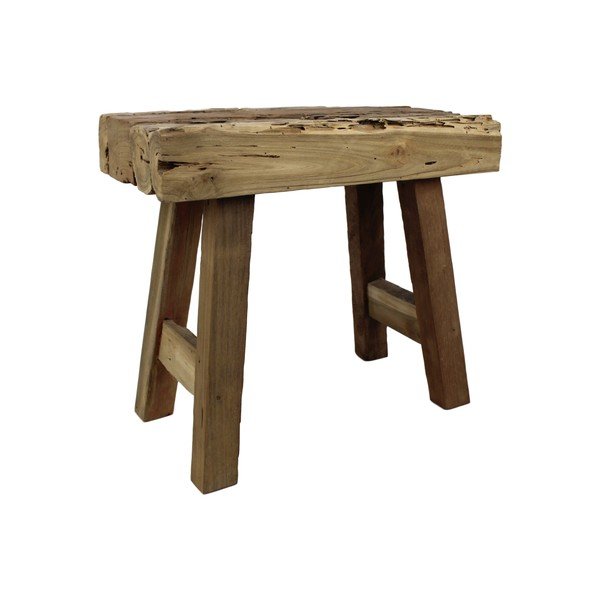 Stolička z teakového dreva HSM Collection Rustic-image-4