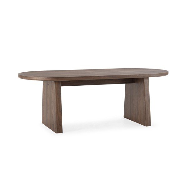 Jedálenský stôl v dekore orecha 100x200 cm Blair – MOME