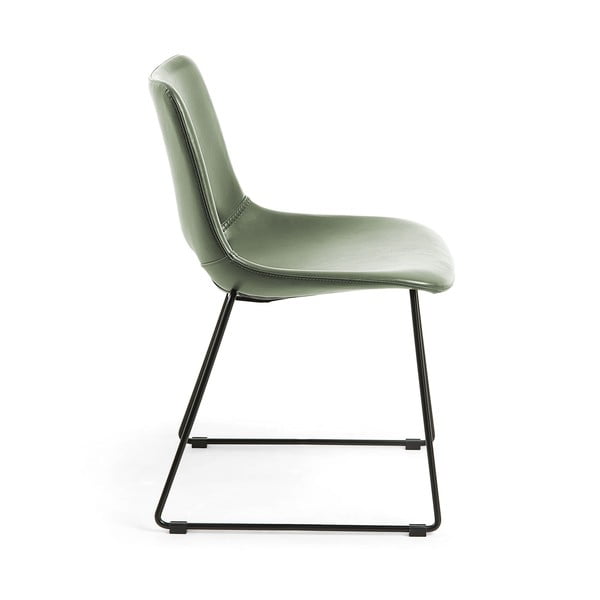 Zelená jedálenská stolička Kave Home Zahara-image-4