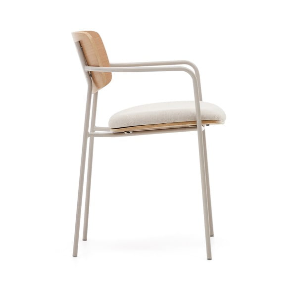 Béžové jedálenské stoličky v súprave 4 ks Maureen – Kave Home-image-4