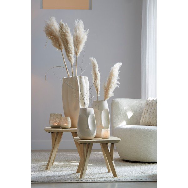 Odkladací stolík z mangového dreva 50x50 cm Quenza – Light & Living-image-2