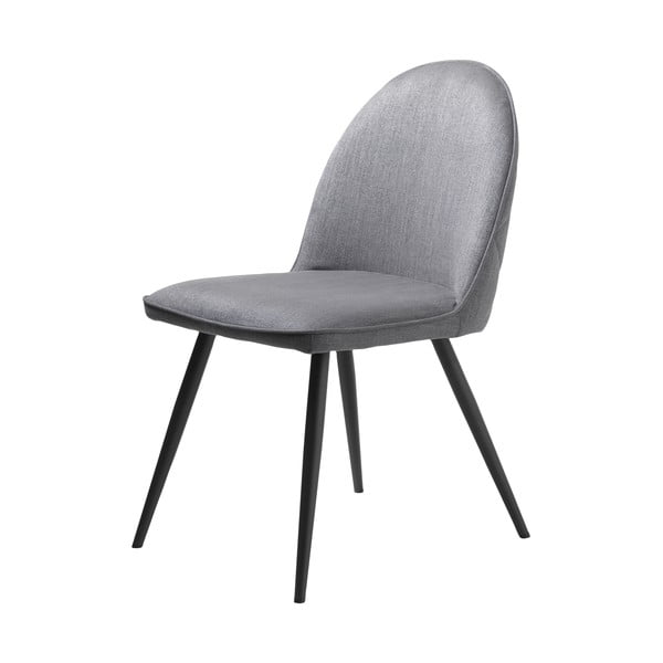 Sivá jedálenská stolička Unique Furniture Minto