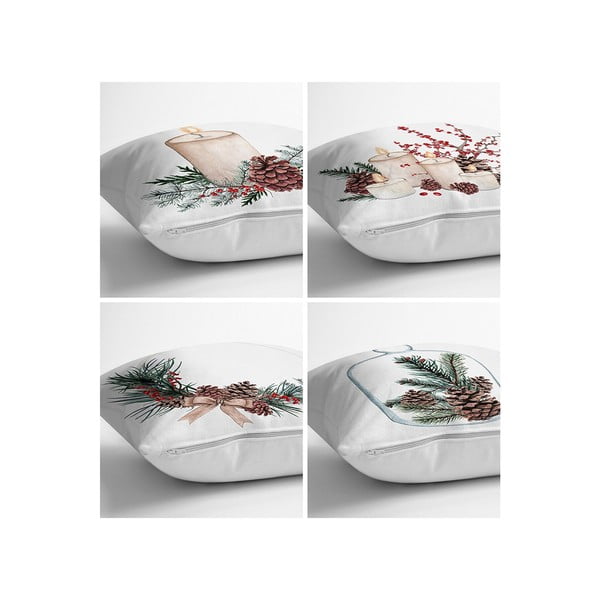 Obliečky na vankúše v súprave 4 ks 43x43 cm - Minimalist Cushion Covers-image-1