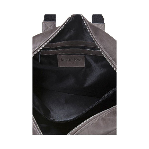 Pánska kožená taška Ferruccio Laconi 101 Grey-image-3