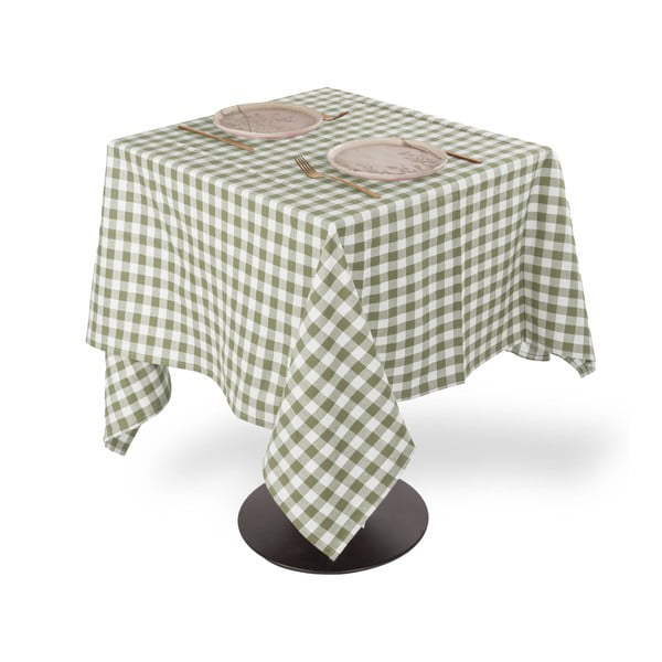 Bavlnený obrus 150x150 cm Gingham – Tiseco Home Studio