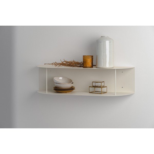 Tmavomodrá poschodová kovová polica 80 cm Lina – noo.ma-image-1