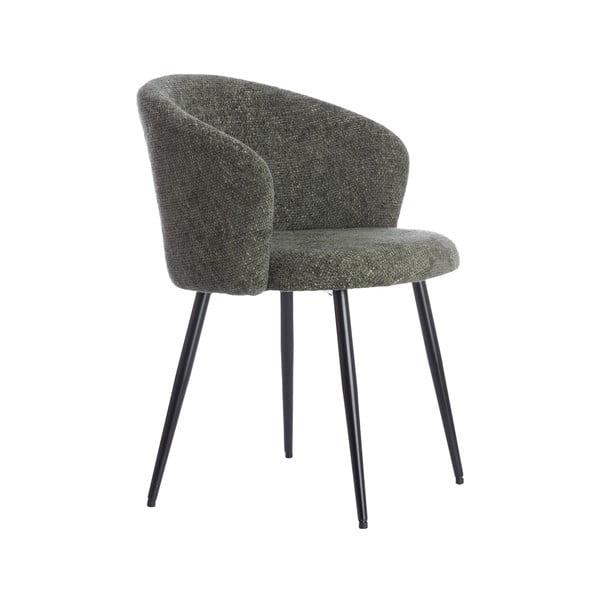 Khaki kovové jedálenské kreslá v súprave 2 ks Radaja – Light & Living