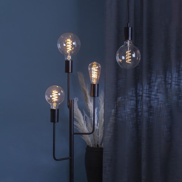 Teplá LED/filamentová žiarovka so stmievačom E27, 4 W Spiral Filament – Star Trading-image-2