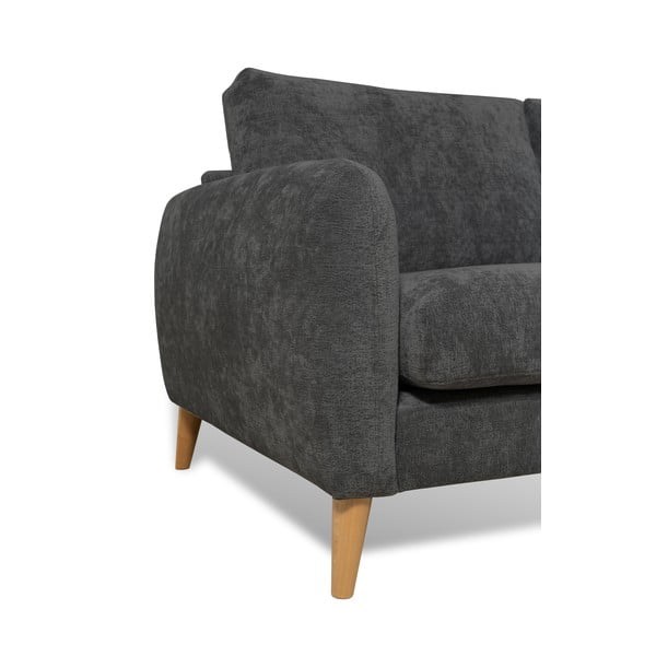 Tmavosivé kreslo Marvel - Scandic-image-4