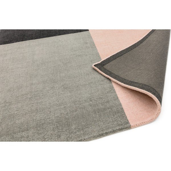Ružovo-sivý koberec Asiatic Carpets Blox, 200 x 300 cm-image-4