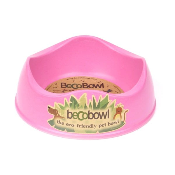 Miska pre psíkov/mačky Beco Bowl 17 cm, ružová