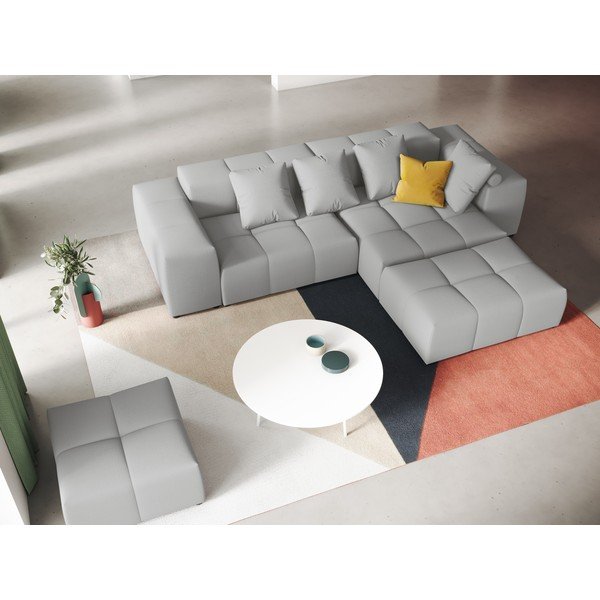 Sivá rohová pohovka (variabilná) Rome - Cosmopolitan Design-image-1