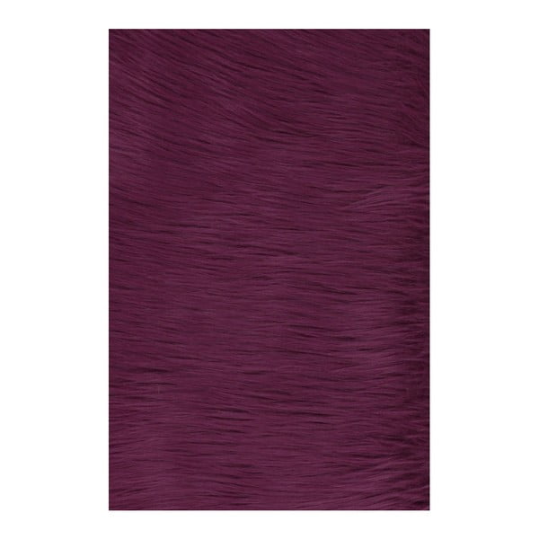 Fialový koberec z umelej kožušiny Pelus Purple, 150 × 200 cm-image-2