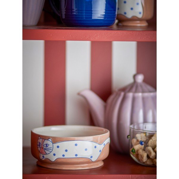 Svetlohnedé kameninové misky v súprave 4 ks Missy – Bloomingville-image-1