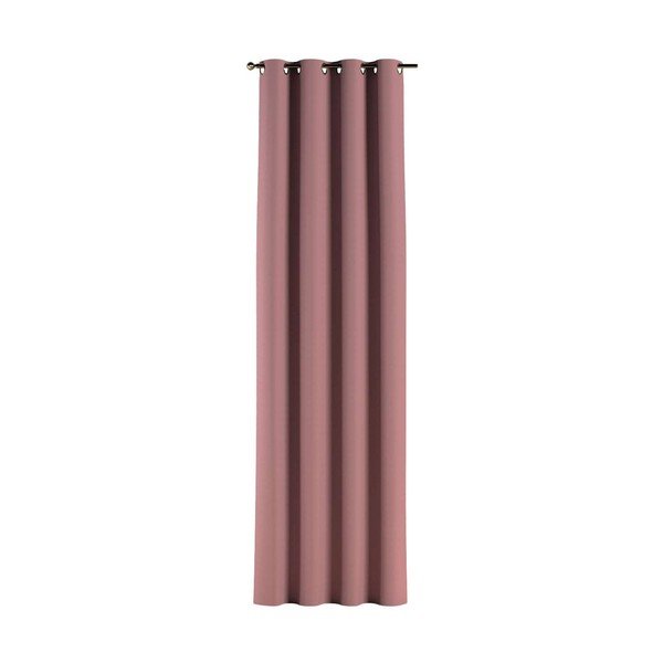 Ružový záves 260x130 cm Cotton Story - Yellow Tipi-image-2