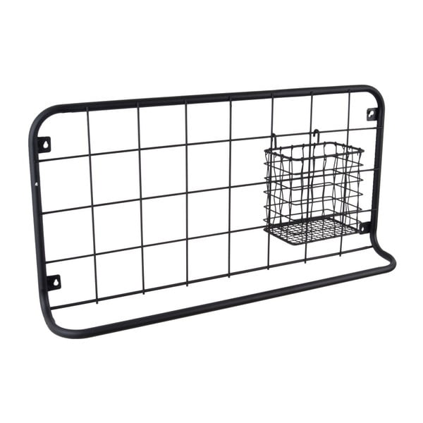 Nástenný organizér v čiernej farbe PT LIVING Open Grid-image-2