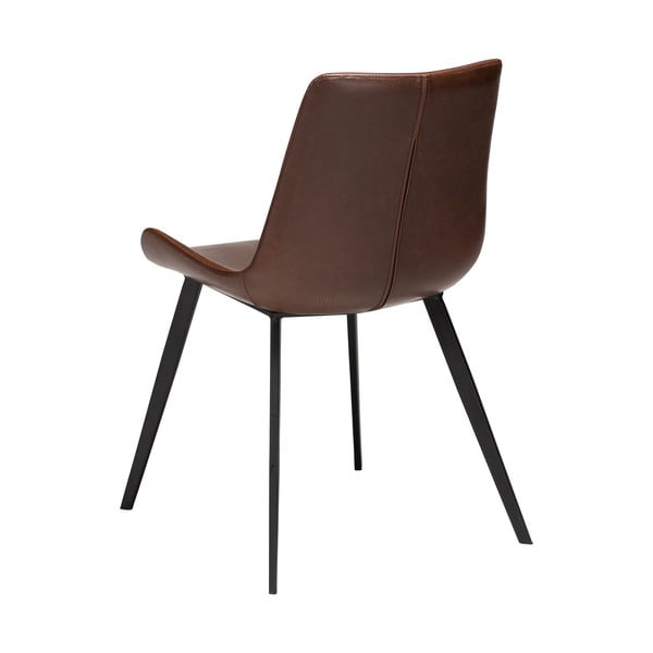 Hnedá jedálenská stolička Hype – DAN-FORM Denmark-image-3