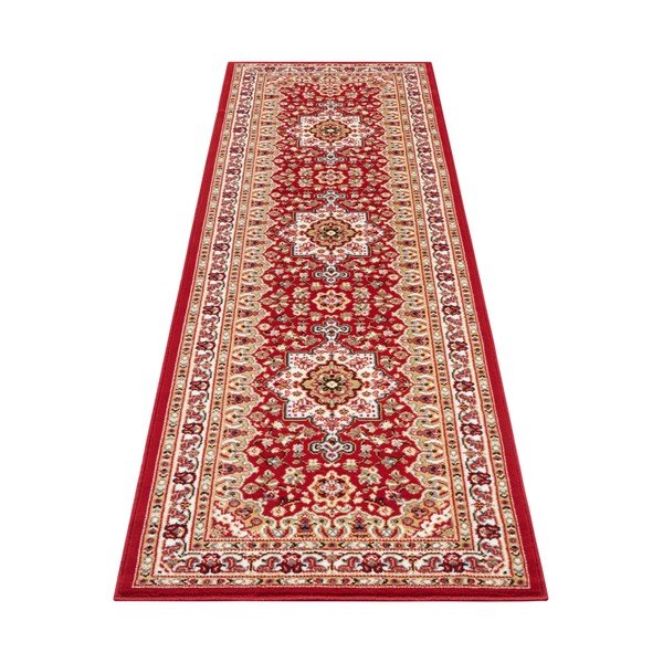 Červený behúň Nouristan Parun Tabriz, 80 x 250 cm-image-2