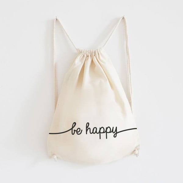 Plátený batoh Be Happy