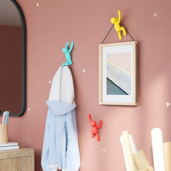 Nástenné háčiky v súprave 3 ks Buddy – Umbra-image-1