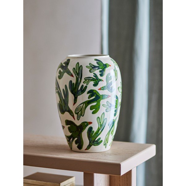 Kameninová váza (výška  33 cm) Birdliva – Bloomingville-image-1