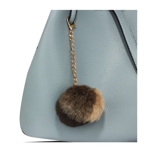 Svetlomodrá kabelka L&S Bags Vesinet-image-4