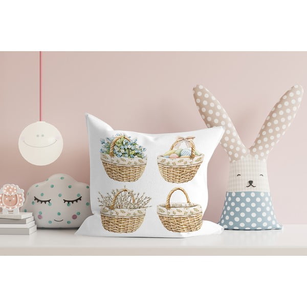 Obliečka na vankúš s veľkonočným motívom 43x43 cm – Mila Home-image-2