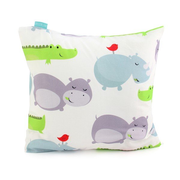 Detské bavlnené obliečky na paplón a vankúš Mr. Fox Hippo, 140 × 200 cm-image-2