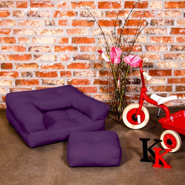 Detské kresielko Karup Baby Cube Purple-image-1