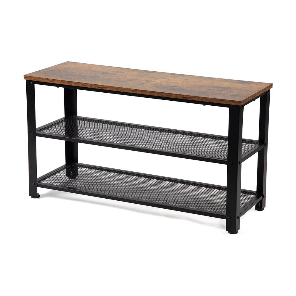 E-shop Čierny oceľový stojan na topánky 80x45x30 cm Arne – Bonami Essentials