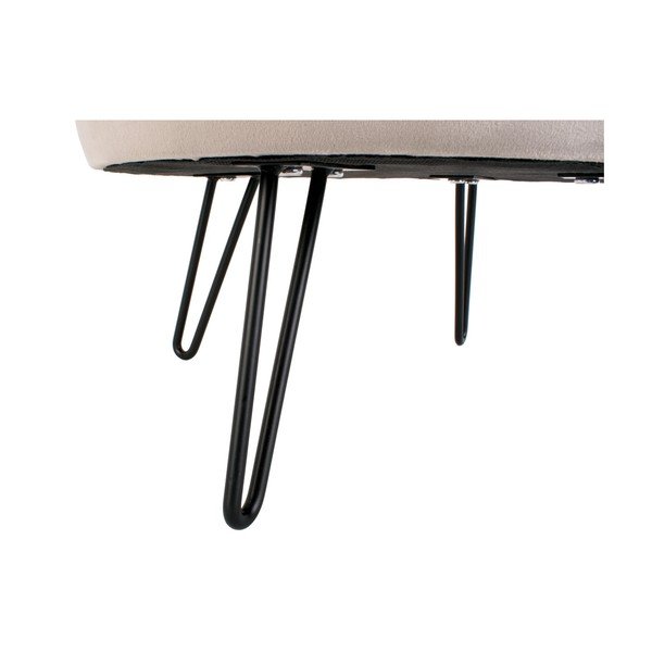 Sivý zamatový pelech pre domácich maznáčikov Leitmotiv Throne-image-1