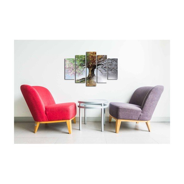 Viacdielny obraz Four Seasons, 82 × 50 cm-image-1