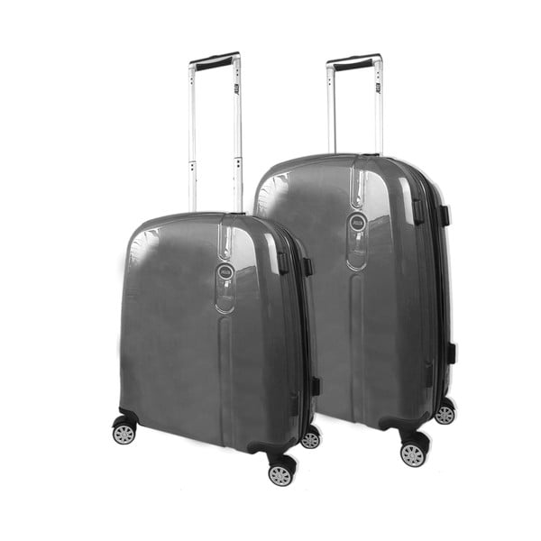 Set 2 cestovných kufrov Victorio Antracita