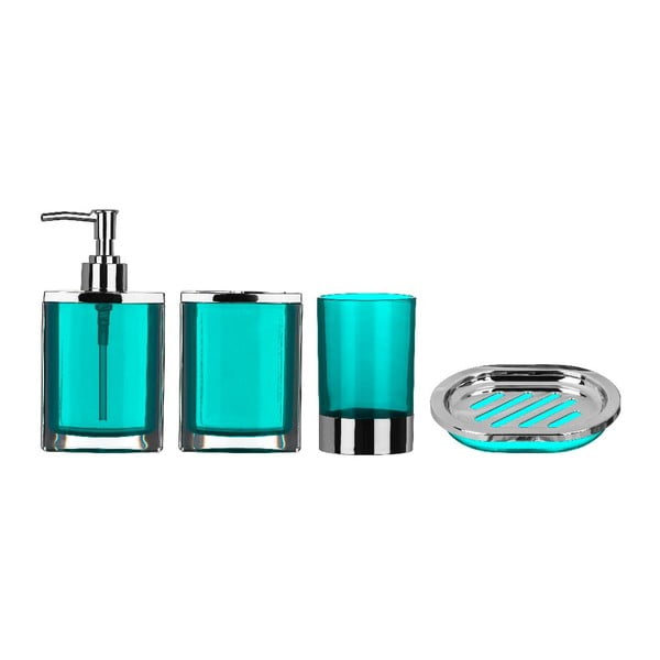 Modrý kúpeľňový set Premier Housewares