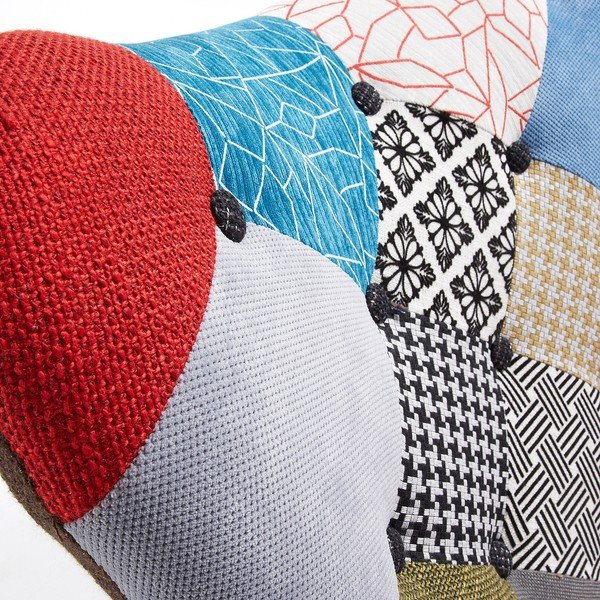 Kreslo La Forma Knut Patchwork-image-4