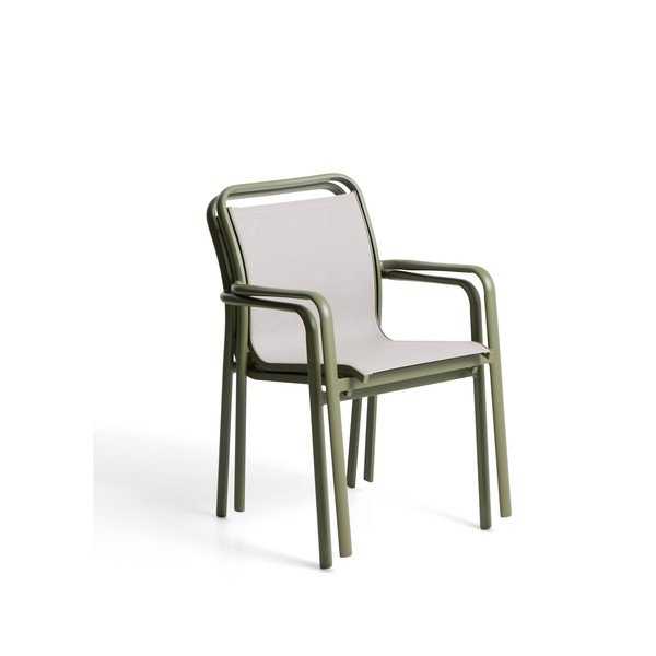 Zelená záhradná stolička Luri – Kave Home-image-4