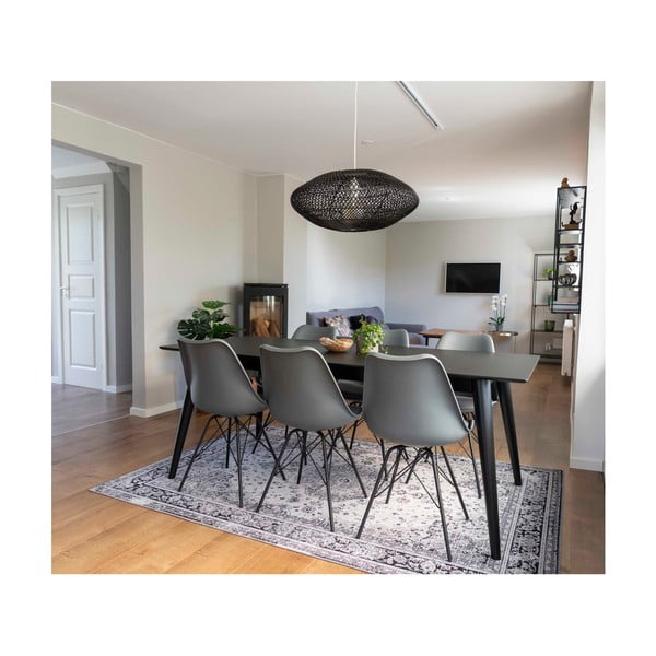 Sivé kreslo House Nordic Oslo-image-3