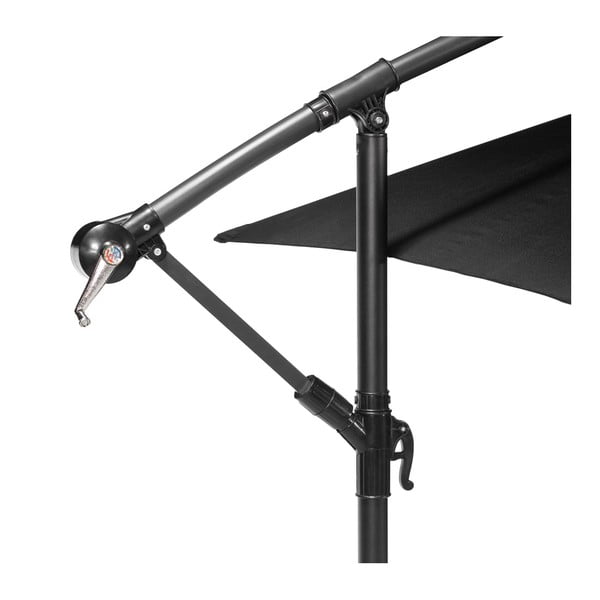 Čierny slnečník ø 300 cm Happy Sun – Bonami Essentials-image-4