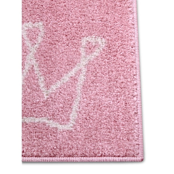 Ružový detský koberec 120x170 cm Crowns – Hanse Home-image-3