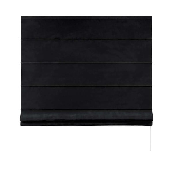 Čierna rímska roleta 170x160 cm Posh Velvet - Yellow Tipi-image-3