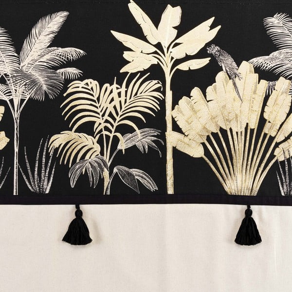 Čierno-béžový záves 140x240 cm Karaba – douceur d'intérieur-image-3