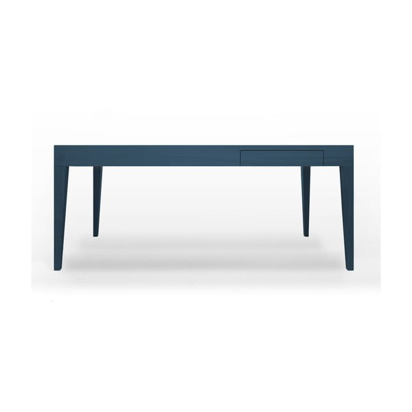 Modrý jedálenský stôl Another Brand Cubo Rectangle