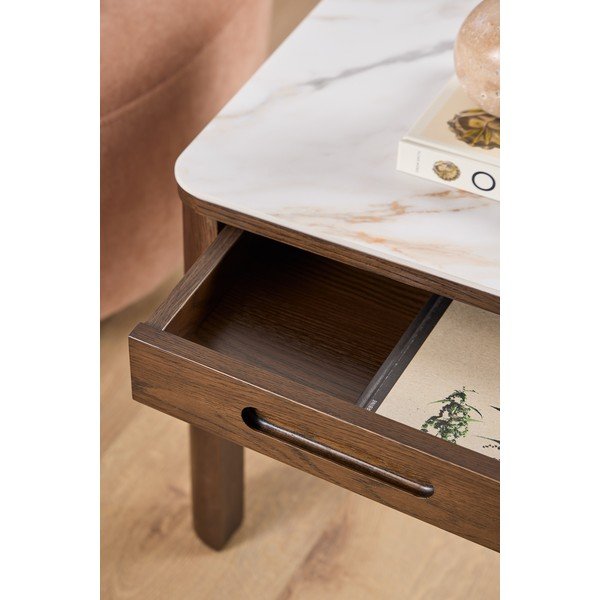 Odkladací stolík s keramickou doskou 45x45 cm Southampton – Actona-image-1