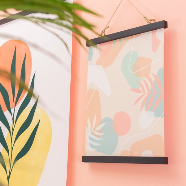 Čierny magnetický rám na plagáty Sass & Belle, šírka 30 cm-image-1