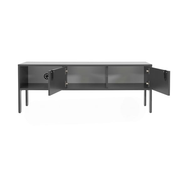 Sivý TV stolík Tenzo Uno, šírka 137 cm-image-2