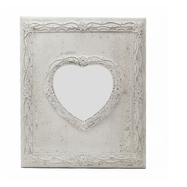 Zrkadlo Ego dekor Srdce, 47,5  ×  58 cm